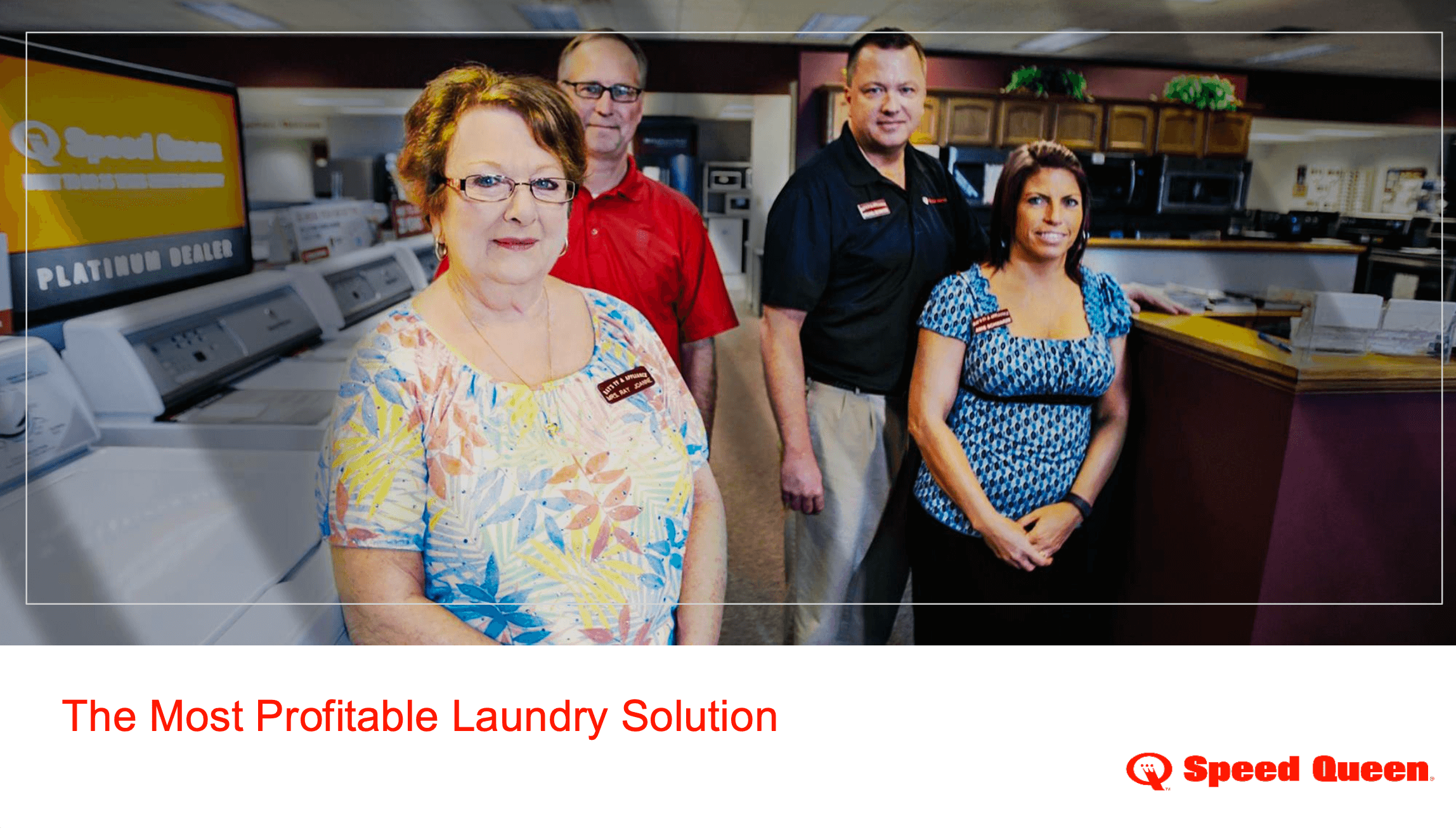 Speed Queen – The Most Profitable Laundry Solution